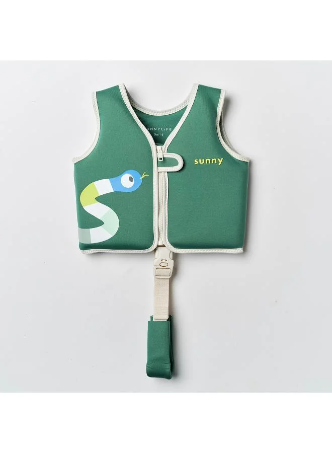 ساني لايف سترة طفو - غابة خضراء